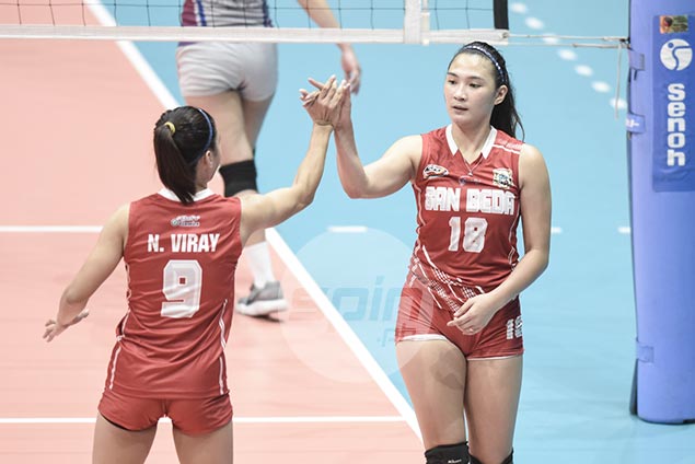 Racraquin sticks to positives in tough loss to Arellano in NCAA finals opener