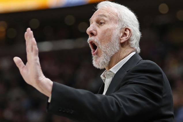 Pop not expecting Kawhi to rejoin Spurs this season: ‘I'll be surprised if he gets back this year’