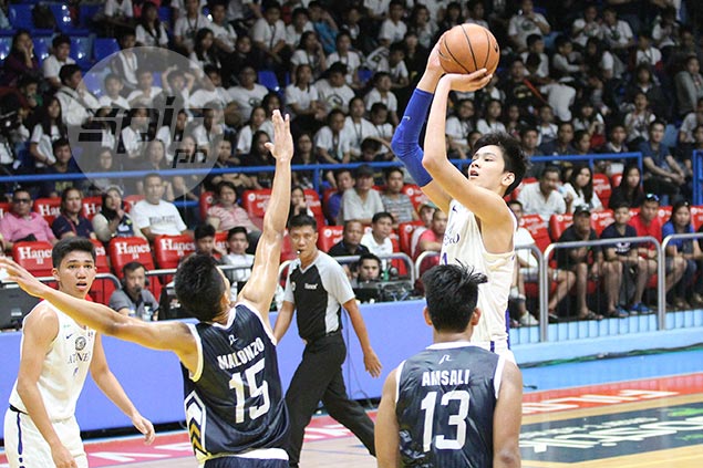 Kai Sotto crowns triple-double with 11 blocks as Ateneo takes Game One over NU