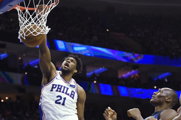 Joel Embiid leads balanced Sixers past Magic for seventh straight win