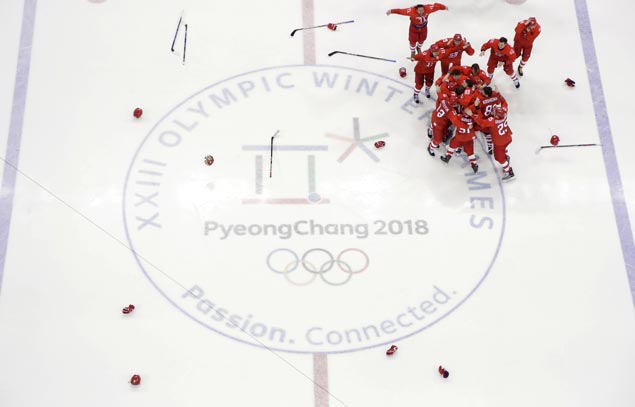 Olympic Athletes from Russia bag hockey gold with overtime win over Germany