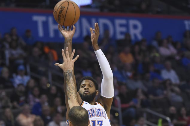 Paul George powers Thunder past Magic to make up for poor showing against Dubs