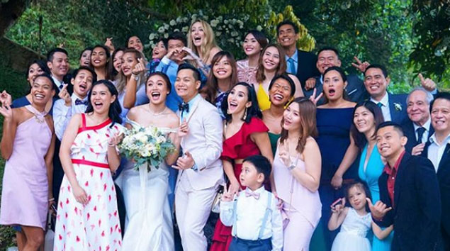 Cha Cruz transforms from 'Miss Everything' into Mrs. Behag in Tagaytay wedding