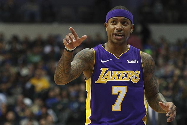 Thomas stays confident after rough year from Celtics star to Cavs castaway to Lakers backup