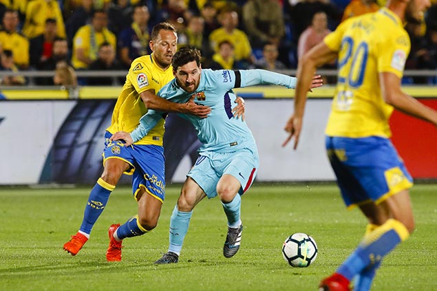 Barcelona held to draw by Las Palmas ahead of crucial clash vs Atletico Madrid