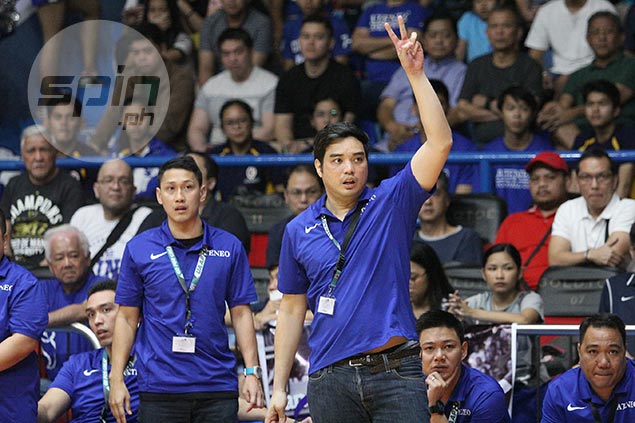 Ateneo coach says Game 2 loss just what Blue Eaglets needed to complete title run