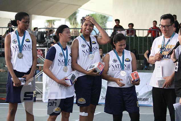 Afril Bernardino glad to deliver another UAAP title in final stint for NU with 3x3 conquest