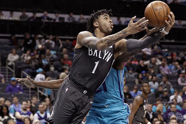 Nets ride late blitz to halt four-game slide and deal Hornets' fifth straight loss