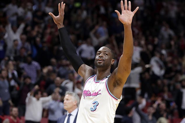Spoelstra lauds Wade in leading Heat resurgence: 'He's filling his cup from the fountain of youth'
