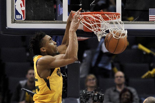 Jazz make it five consecutive wins, deal Grizzlies 16th straight loss