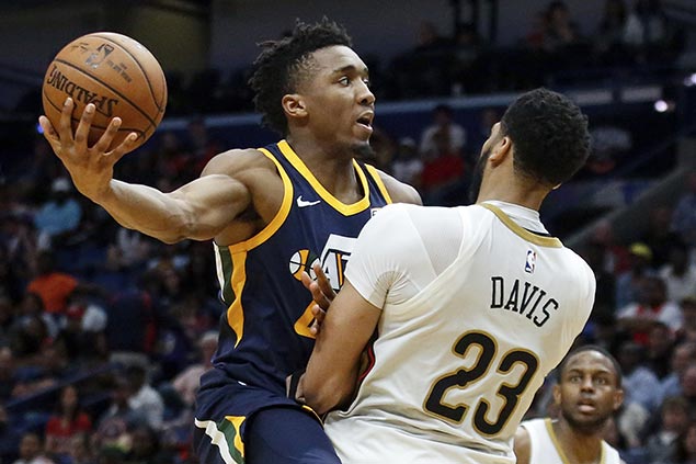 Jazz take down Pelicans to spoil Anthony Davis triple-double in return from injury