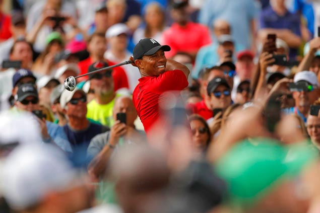 Sunday viewing infinitely more divine as Tiger Woods makes comeback of the ages