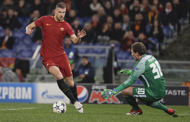 Roma overcomes poor start to nip Shakhtar and gain Champions League quarterfinals