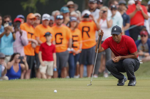 All eyes on Tiger Woods as remarkable road to recovery continues at Bay Hill