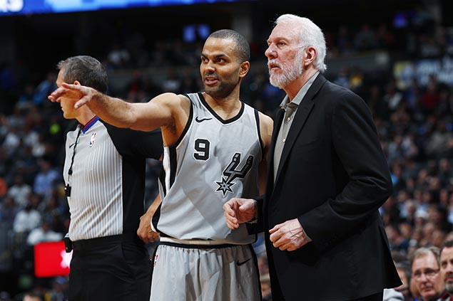 Spurs see no reason to panic despite falling behind in tight West playoff race