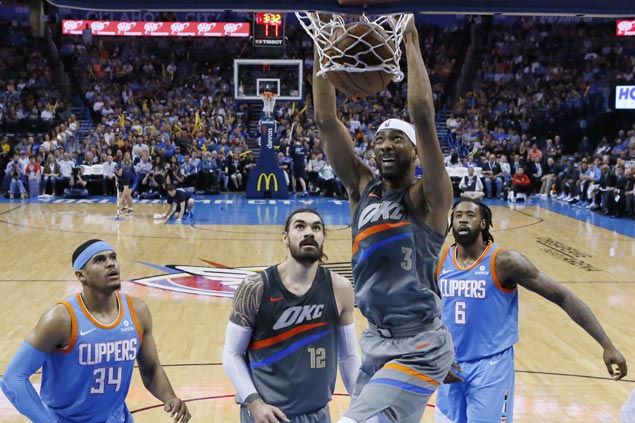 Corey Brewer grabs share of spotlight as Thunder complete season sweep of Clippers
