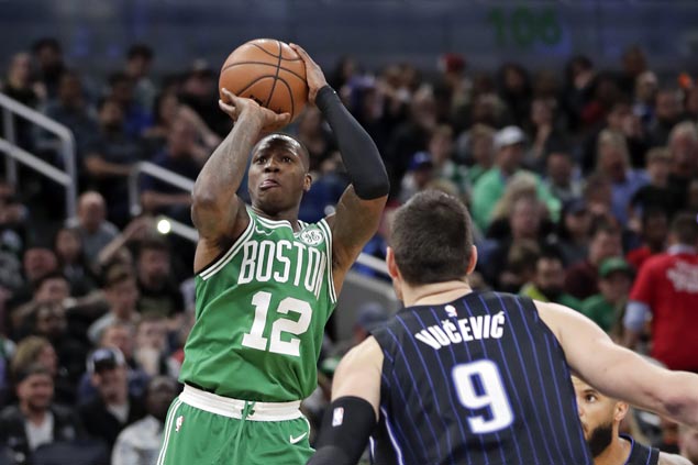 Rozier, Monroe star as Kyrie-less Celtics end two-game slide with win over Magic