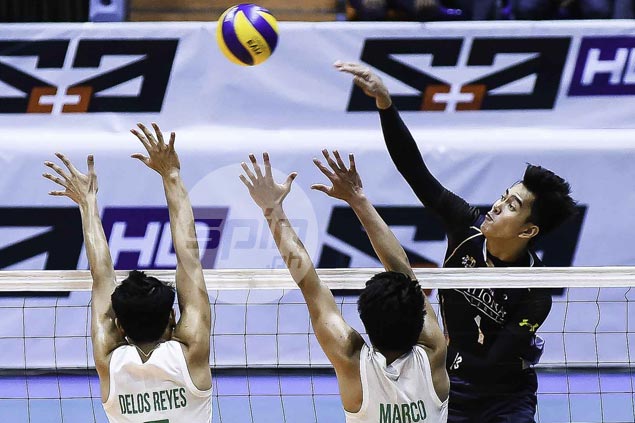 Bryan Bagunas shows way as NU survives tough challenge from La Salle to stay on top