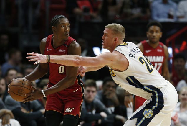 Heat set franchise scoring record with double overtime win over Nuggets