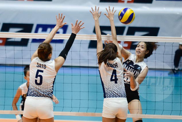 Adamson Lady Falcons score second straight win, deal NU Lady Bulldogs third consecutive loss