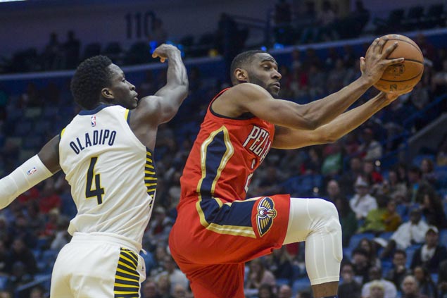 Pelicans outlast misfiring Pacers for third straight win