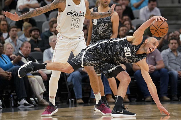 Spurs ride third quarter blitz to cruise past Wizards for fifth straight win