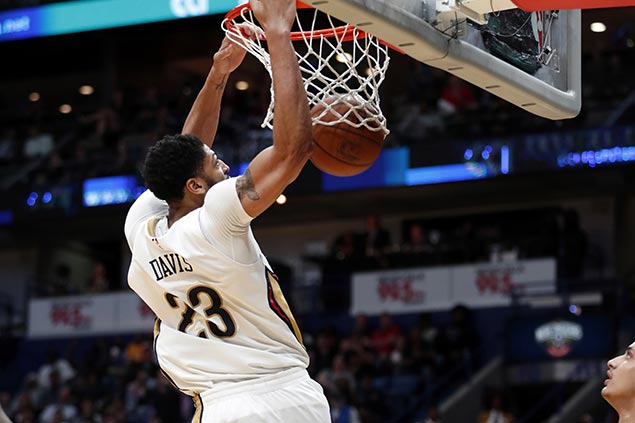 Davis, Rondo lead late rally from 11 points down in fourth as Pelicans stun Lakers