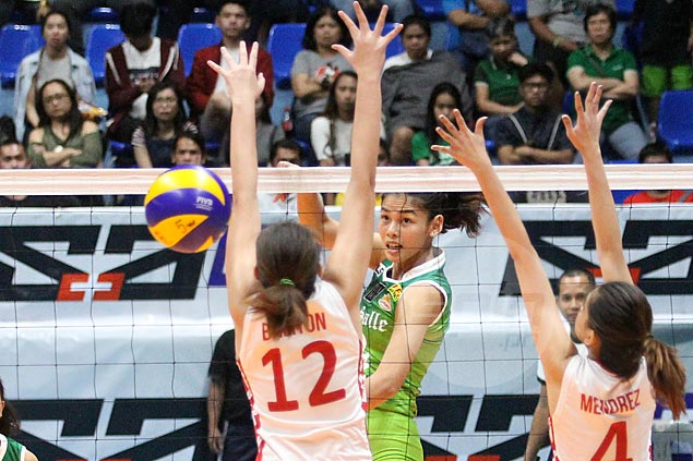 La Salle books ninth straight UAAP women's volley semis appearance as UE bows out of contention