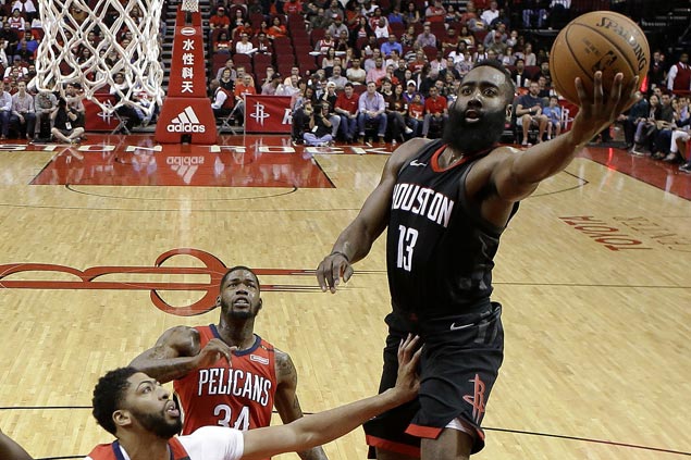 Rockets set franchise record for victories in a season at 59 with rout of Pelicans