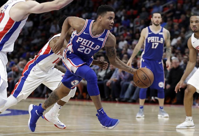 Top pick Markelle Fultz in 76ers lineup for the first time in five months