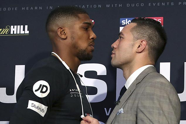 Joshua predicts KO win vs underdog foe Parker in world heavyweight title unification bout