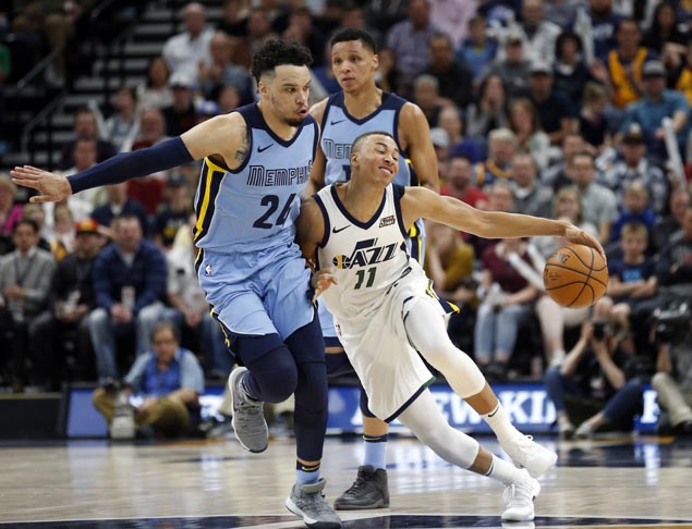 Dante Exum shines as Rubio-less Jazz beat Grizzlies to boost playoff bid