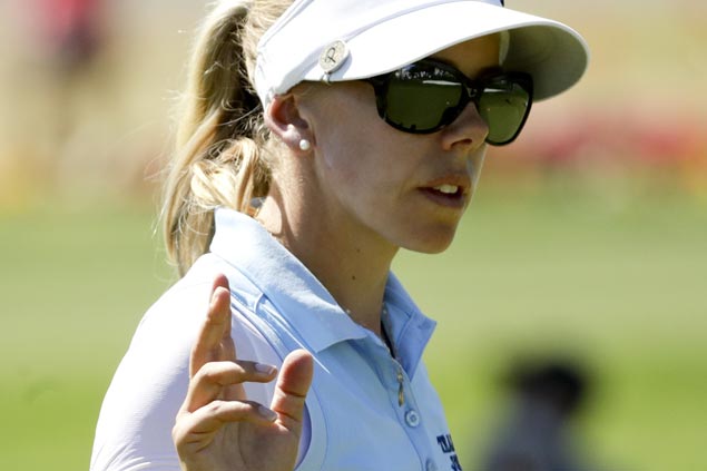 Pernilla Lindberg, Sung Hyun Park three strokes ahead of Jessica Korda after two rounds at Mission Hills