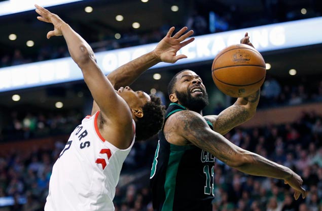 Marcus Morris takes charge as Celtics beat Raptors in battle of top Eastern Conference teams