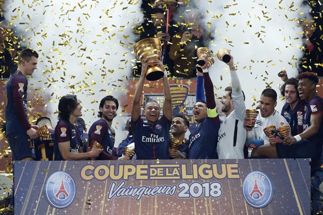 Paris Saint-Germain bags fifth straight Coupe de la Ligue with rout of Monaco