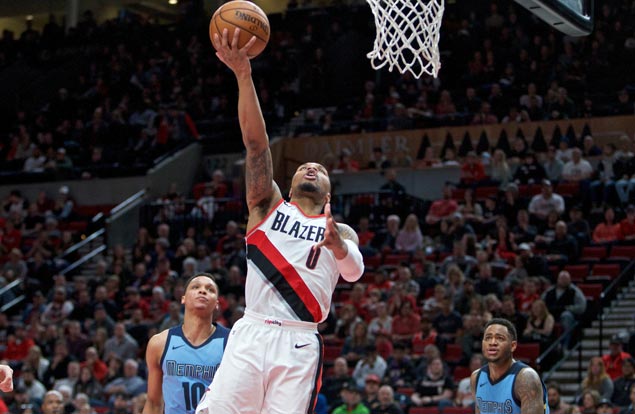 Blazers secure fifth straight playoff appearance before surviving scare from lowly Grizzlies