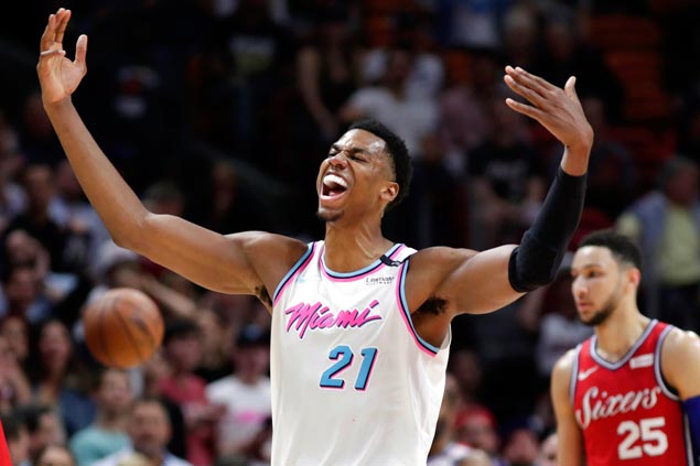 Trouble brewing in Miami as Heat slaps fine on Whiteside for rant over lack of playing time