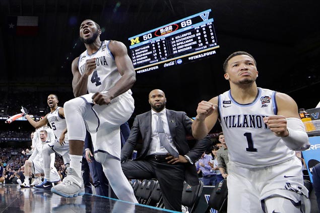 Villanova rips Michigan for second title in three seasons
