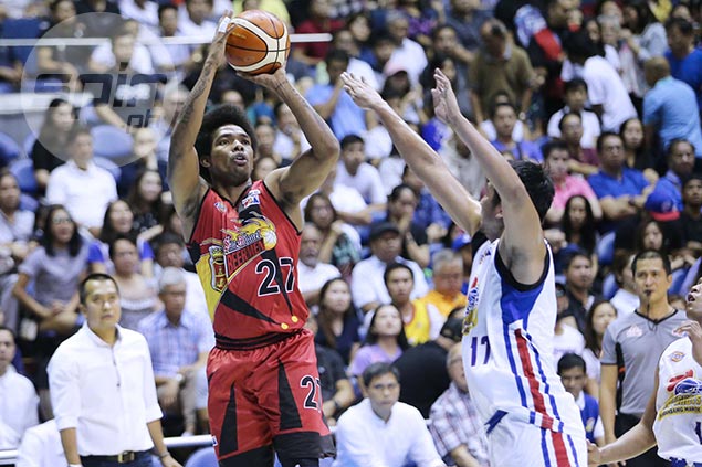 Gabby Espinas only too willing to ditch bald look if long afro continues to bring SMB luck