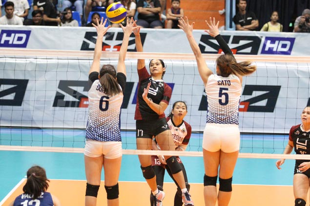 UP Lady Maroons keep slim semis hopes alive, deal NU Lady Bulldogs fifth straight loss