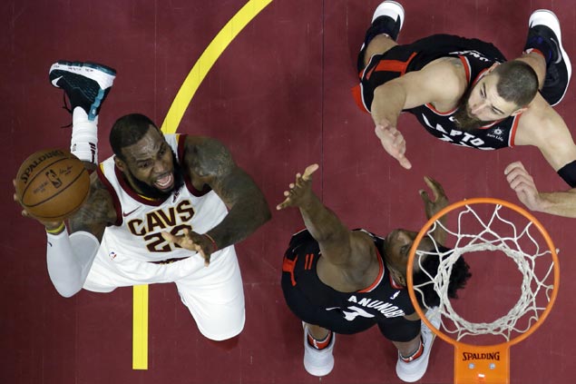 Cavaliers down East-leading Raptors for second time in as many weeks