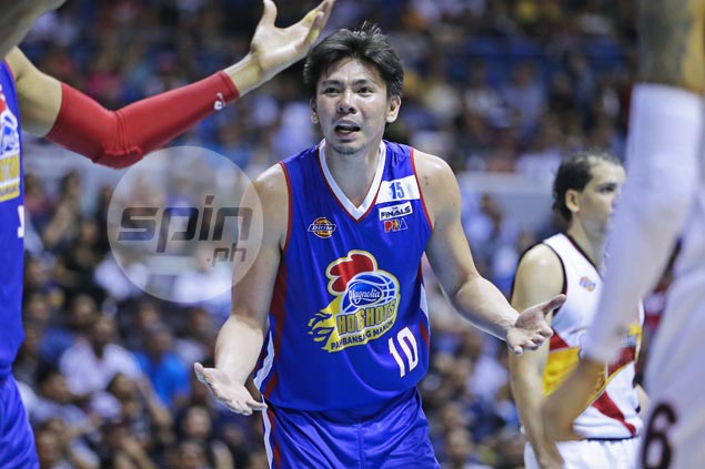 Ian Sangalang acquits self well on both ends of floor in gigantic battle against Fajardo