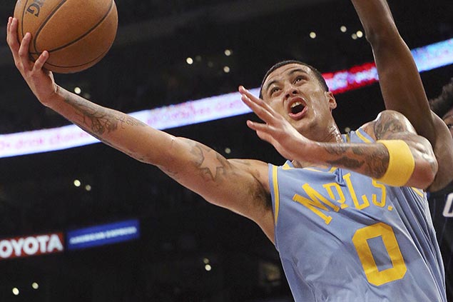 Kuzma takes over in OT as Lakers outlast Spurs to complete rare season sweep