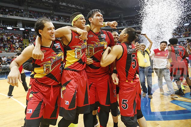 Dominant Fajardo powers SMB past Magnolia in 2OT to complete historic All-Filipino four-peat
