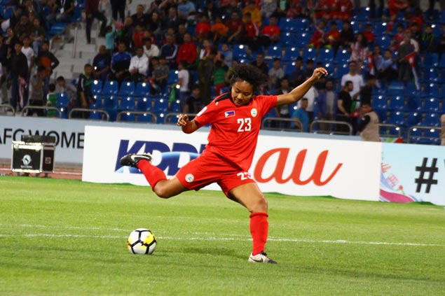 Sarina Bolden goal powers Philippine Malditas past host Jordan in opener of Women's Asian Cup