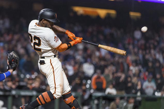 Andrew McCutchen 14th-inning homer lifts Giants over Dodgers