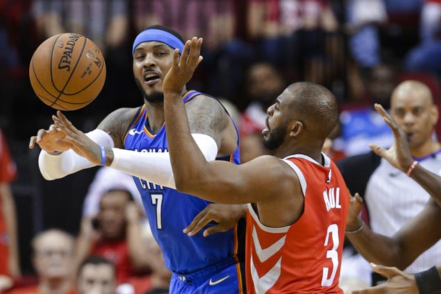 Thunder use huge fourth-quarter run to beat Rockets and boost playoff bid