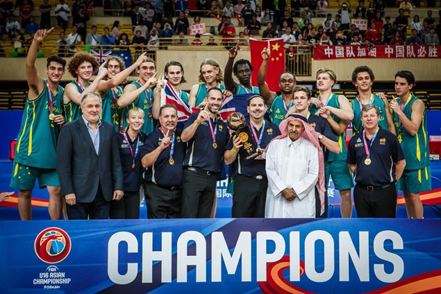 Australia proves too good for host China to claim maiden Fiba Under-16 Asian title