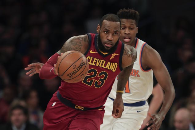Cavs down Knicks to claim Central Division title, close gap on East No. 3 Sixers