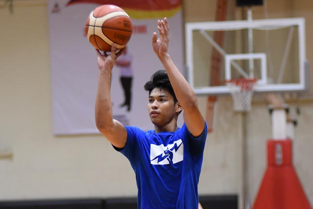 Ricci Rivero, CJ Perez attend second practice as Gilas cadets await Kobe Paras arrival